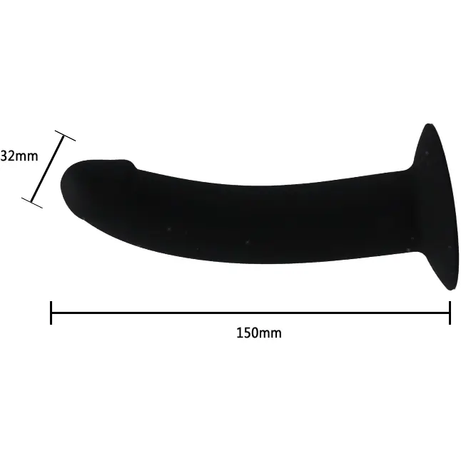 Страпон на эластичных ремнях Ultra Harness Les Dildo - 15 см. Фотография 5.