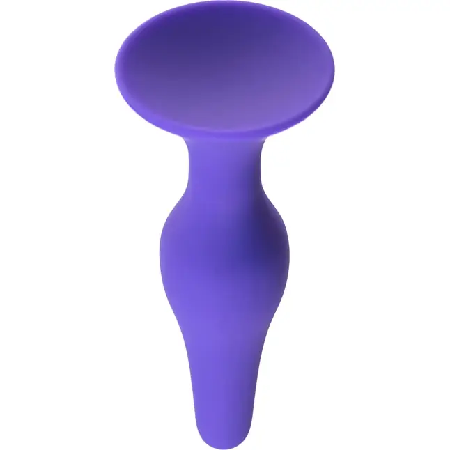 Фиолетовая анальная втулка Toyfa A-toys - 10,2 см. Фотография 2.