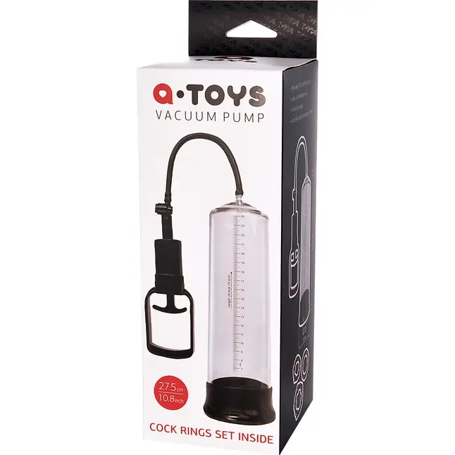 Прозрачная вакуумная помпа A-toys с уплотнительным кольцом. Фотография 6.