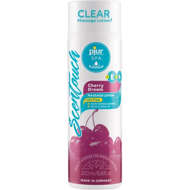 Массажный лосьон с ароматом вишни pjur SPA Scentouch Cherry Massage Lotion - 200 мл - Pjur SPA