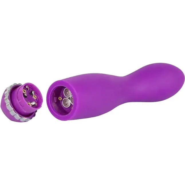 Фиолетовый силиконовый вибромассажёр - 22,5 см - You2Toys. Фотография 4.