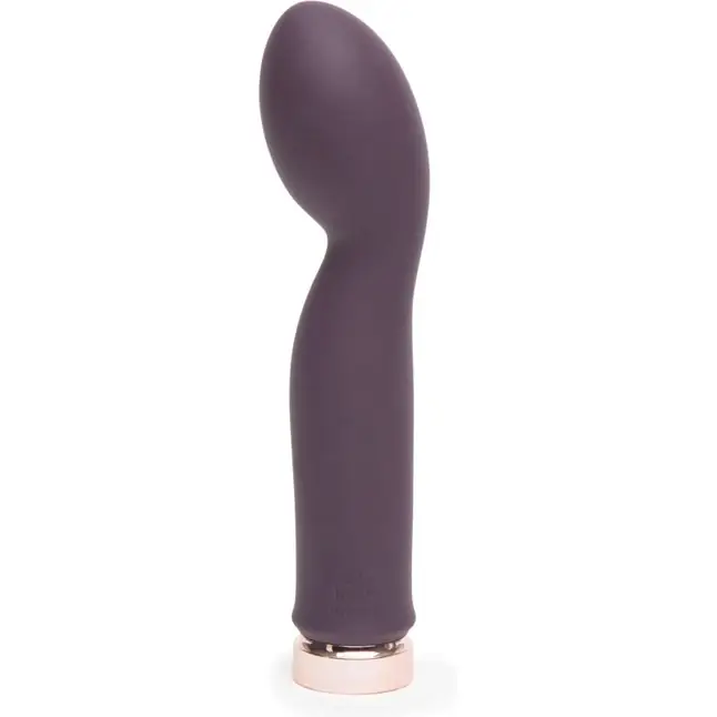 Фиолетовый вибратор So Exquisite Rechargeable G-Spot Vibrator - 16,5 см - Fifty Shades Freed