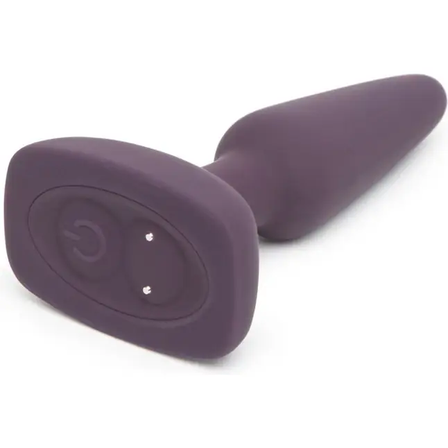 Фиолетовая вибровтулка Feel So Alive Rechargeable Vibrating Pleasure Plug - 14 см - Fifty Shades Freed. Фотография 2.