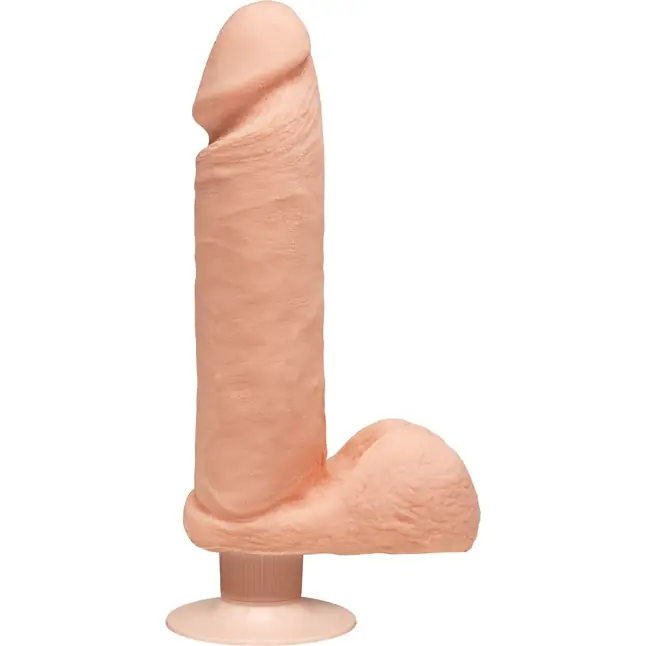 Телесный вибратор-реалистик The D Perfect D Vibrating 8 - 23 см - The D