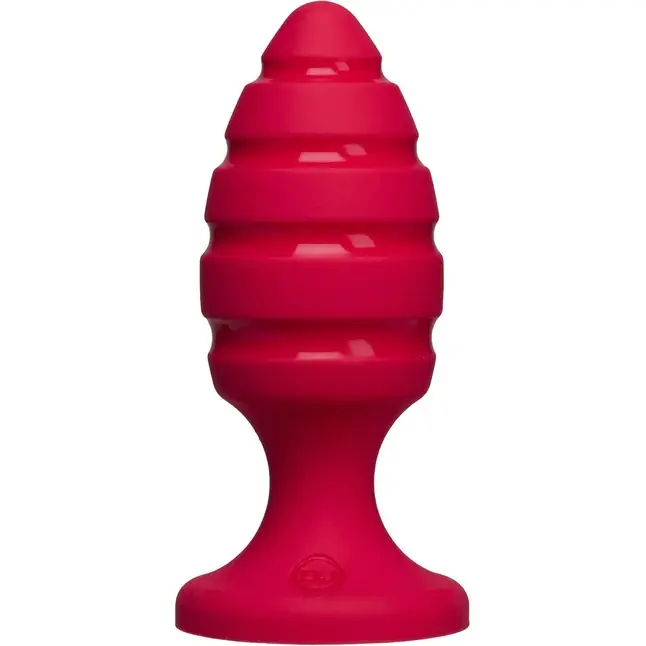 Красная анальная пробка The Blast - 11,9 см - Platinum Premium Silicone
