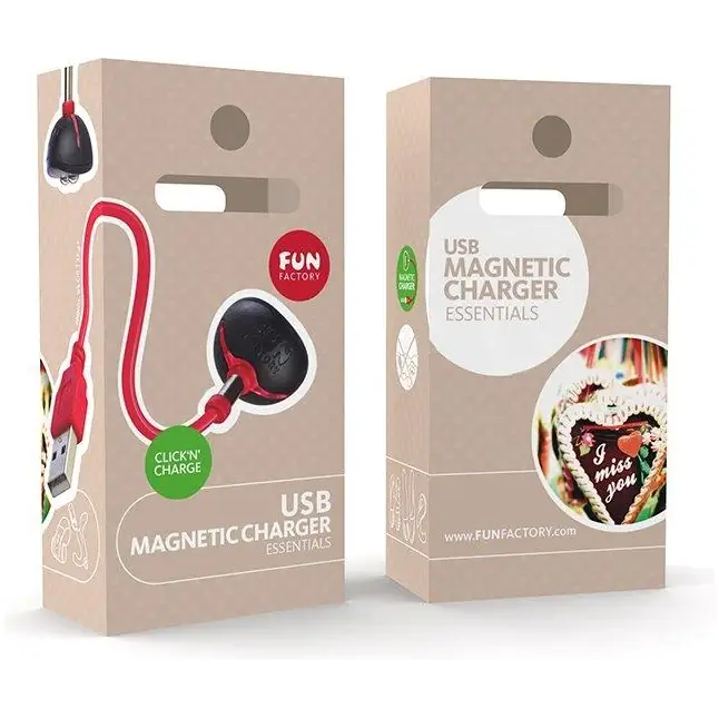 Зарядное устройство USB Magnetic Charger для вибраторов Fun Factory. Фотография 2.