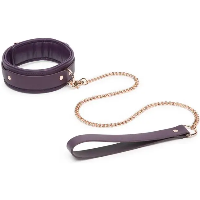 Ошейник с поводком Cherished Collection Leather Collar and Lead - Fifty Shades Freed