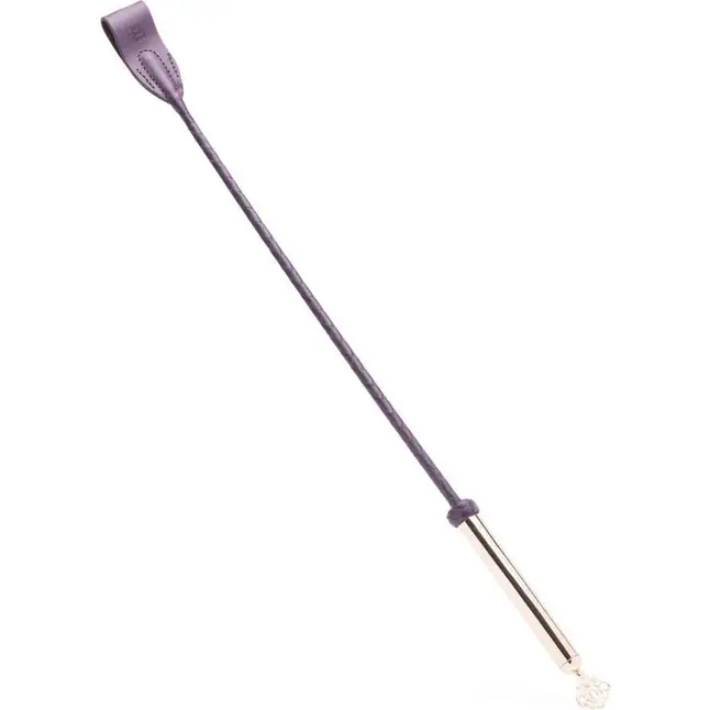 Фиолетовый стек Cherished Collection Riding Crop - 70 см. - Fifty Shades Freed. Фотография 2.