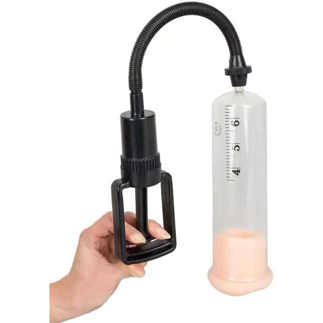 Помпа с уплотняющей вставкой-вагиной Erostyle Penis Pump. Фотография 2.