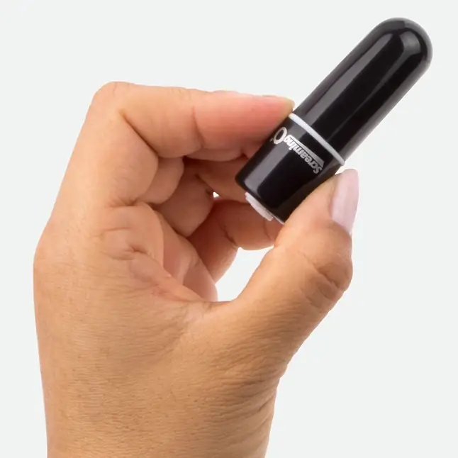 Чёрная перезаряжаемая вибропуля CHARGED VOOOM REMOTE CONTROL BULLET. Фотография 2.