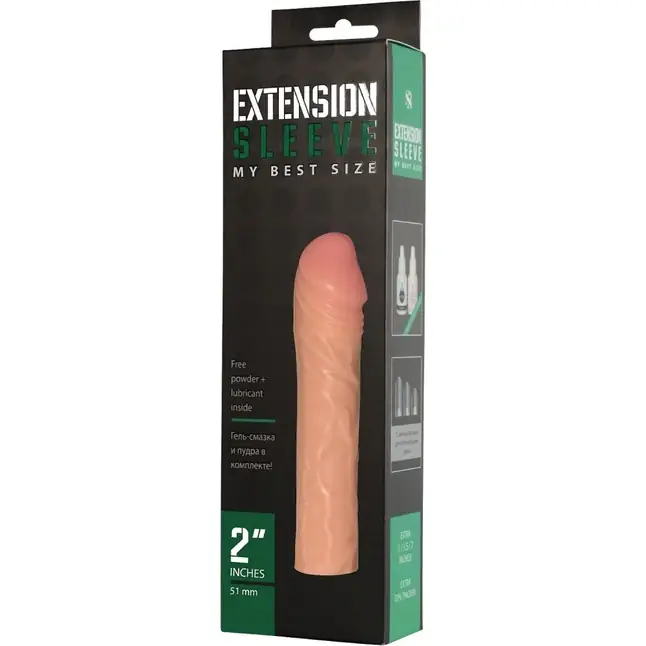 Удлиняющая насадка Extension sleeve - 17 см - Sitabella accessories. Фотография 2.