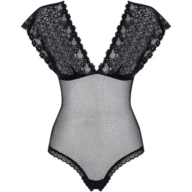 Сексапильное боди из сетки и нежных кружев - Sexy. Фотография 3.