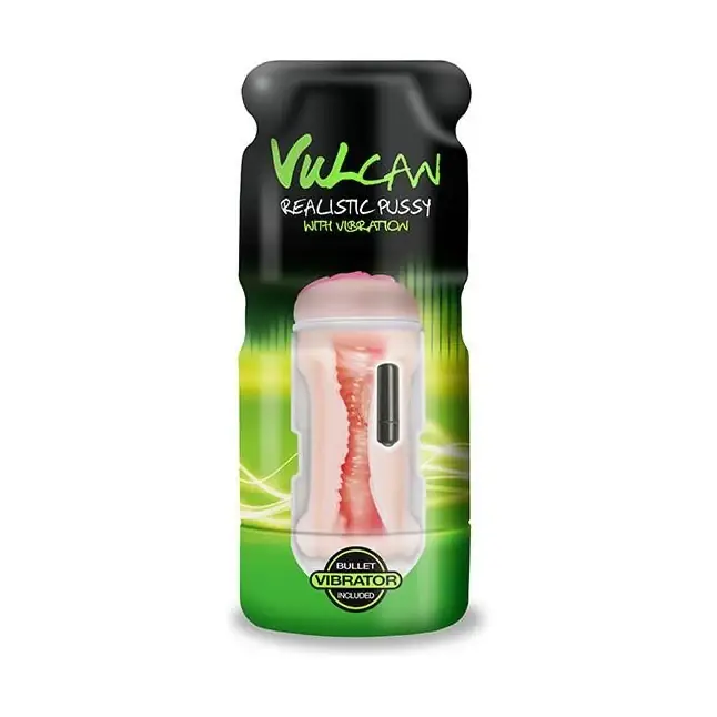 Мастурбатор-вагина CyberSkin Vulcan Realistic Pussy with Vibration - Vulcan. Фотография 4.