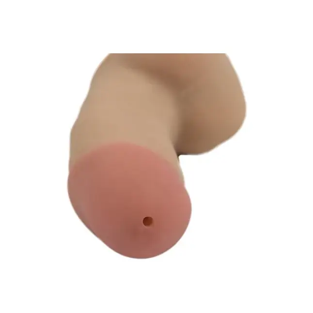 Фаллоимитатор с функцией семяизвержения Squirtz CyberSkin 8.5 Squirting Dildo - 21,6 см - Squirtz. Фотография 3.