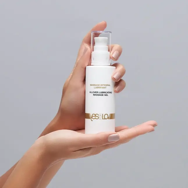 Массажный гель-смазка на силиконовой основе Allover Lubricating Massage Gel - 100 мл. Фотография 2.