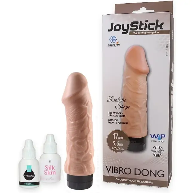 Крупный реалистичный вибратор JOYSTICK - 17 см - JoyStick