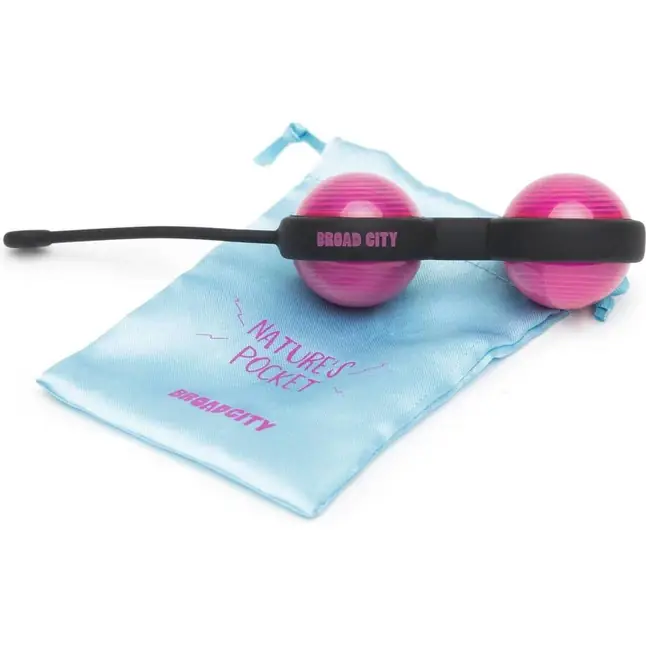 Вагинальные шарики Broad City Nature s Pocket Kegel Balls. Фотография 3.