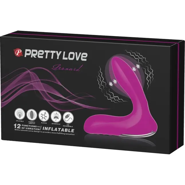 Вибростимулятор простаты с функцией расширения Leonard - Pretty Love. Фотография 6.