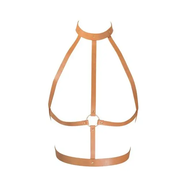 Коричневая портупея MAZE H HARNESS BROWN. Фотография 2.