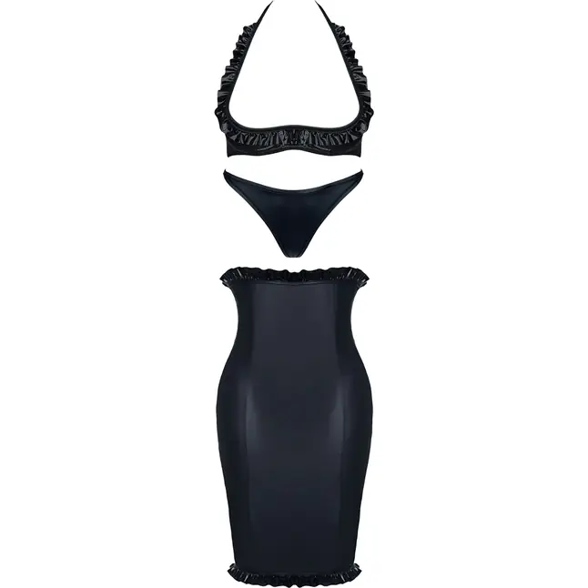 Платье с открытой грудью и вырезом в форме сердца сзади Laureen - Hard Candy collection. Фотография 3.