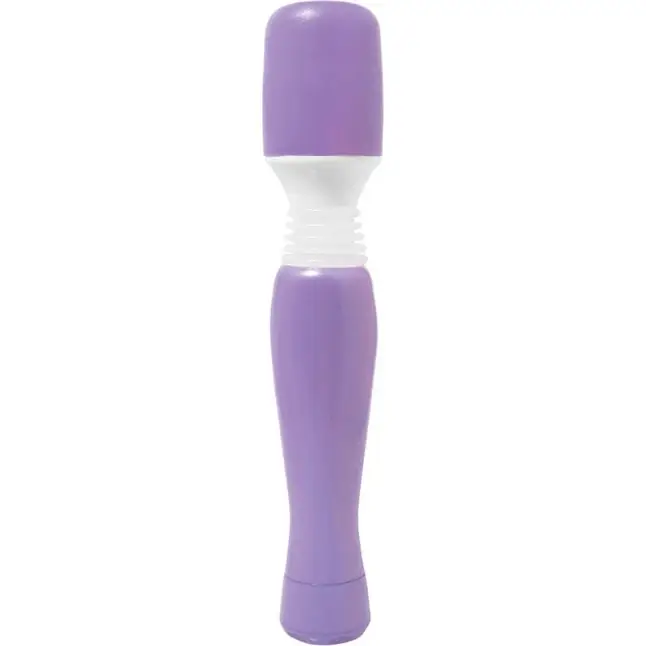 Фиолетовый жезловый мини-вибратор Mini-Mini Wanachi - 13,3 см - Wanachi