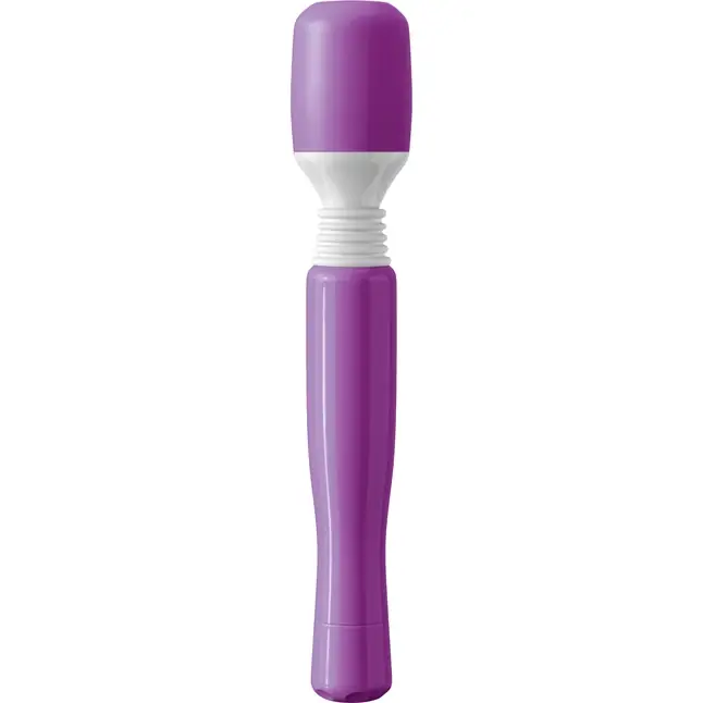 Фиолетовый вибромассажер Mini Wanachi - Wanachi