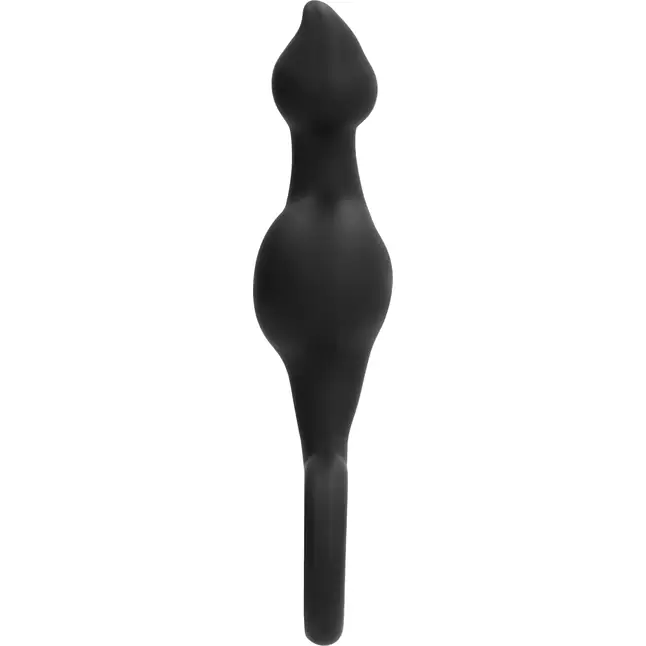 Анальный стимулятор No.62 Dildo With Metal Ring - 18 см - Sono. Фотография 2.