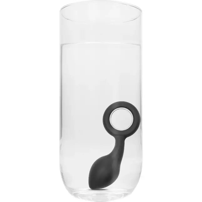 Анальный стимулятор No.63 Dildo With Metal Ring - 13,5 см - Sono. Фотография 4.