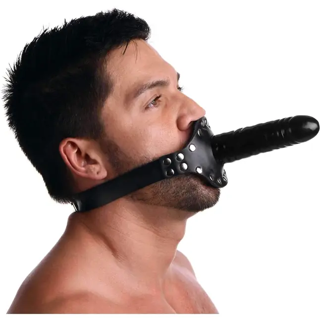 Кляп с фаллосом Ride Me Mouth Gag - Strict. Фотография 3.