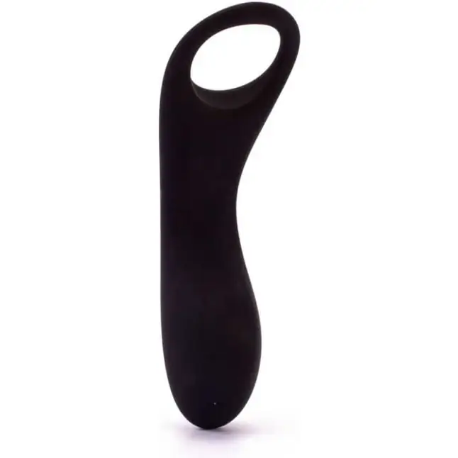 Чёрный стимулятор простаты Ass-Gasm Prostate Prober