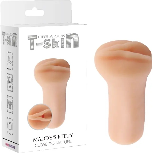 Мастурбатор-вагина Maddy s Kitty - T-Skin. Фотография 2.
