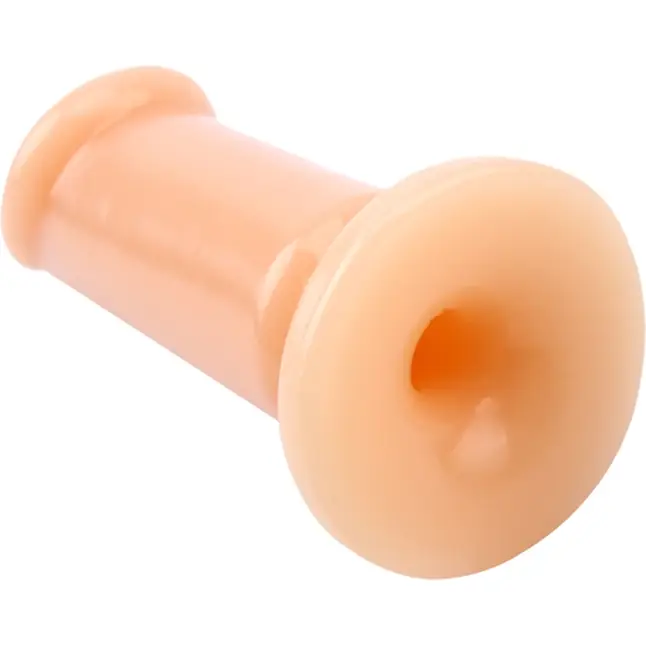 Телесный анальный плаг Medium Slim Dildo - 12,5 см. Фотография 2.