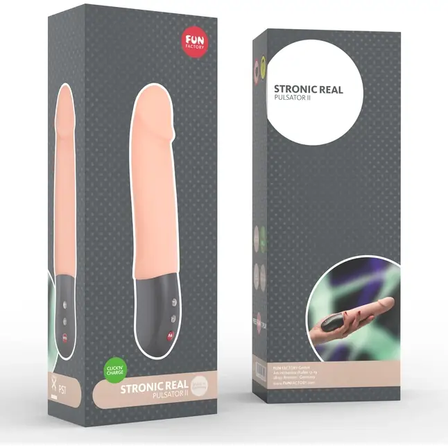 Телесный пульсатор Stronic Real - 20 см. Фотография 7.