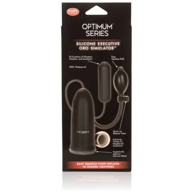 Мультифункциональный мастурбатор Silicone Executive Oro Stimulator - Optimum Power. Фотография 6.