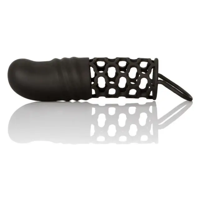 Силиконовый удлинитель члена с фиксацией Silicone 2 Extension. Фотография 3.