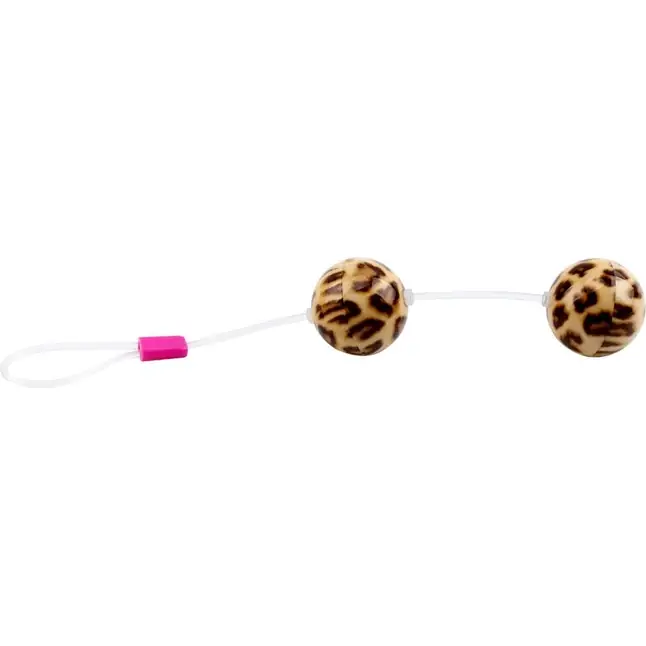 Леопардовые вагинальные шарики Leopard Ball - Hi-Basic. Фотография 2.