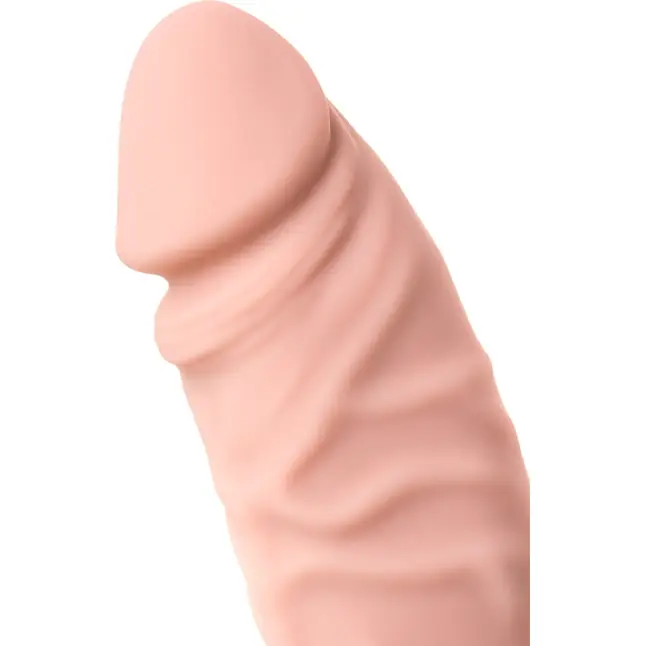 Телесный реалистичный мультискоростной вибратор A-Toys - 20,2 см. Фотография 8.
