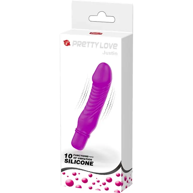 Фиолетовый мини-вибратор Stev -13,5 см - Pretty Love. Фотография 9.