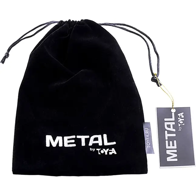Металлический ошейник с кольцом и ключиком - Metal. Фотография 3.