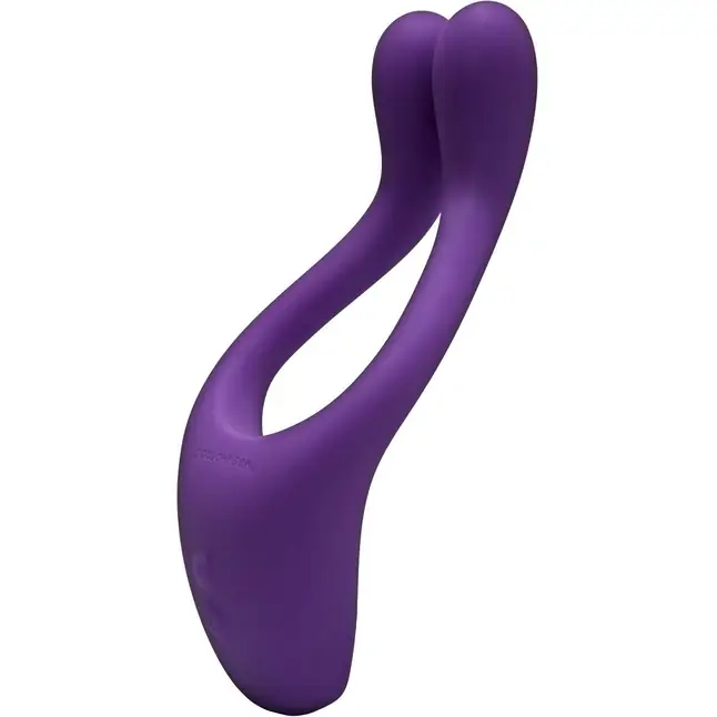 Фиолетовый вибромассажер для пар TRYST Multi Erogenous Zone Massager