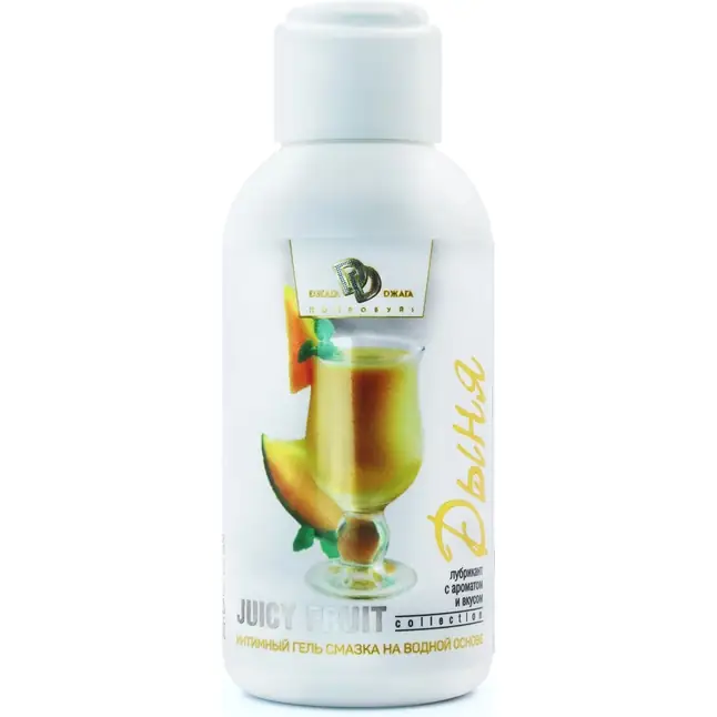 Интимный гель на водной основе JUICY FRUIT с ароматом дыни - 100 мл