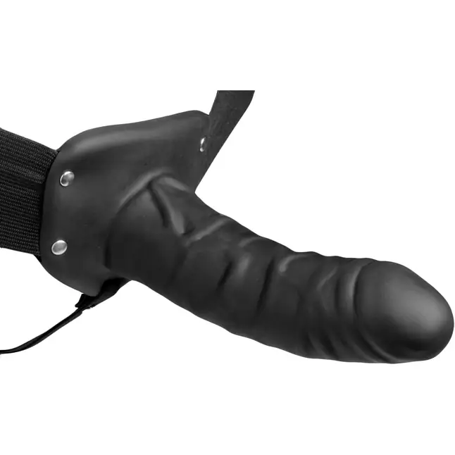 Полый страпон Erection Assist - 15,2 см - Size Matters. Фотография 3.
