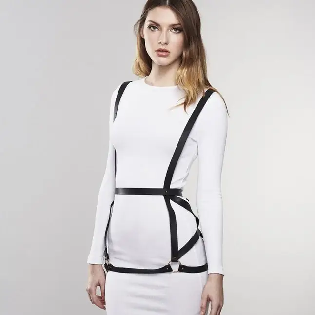 Чёрная упряжь ARROW DRESS HARNESS