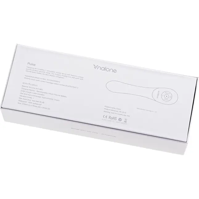 Розовый вибратор Nalone Pulse - 21 см. Фотография 11.