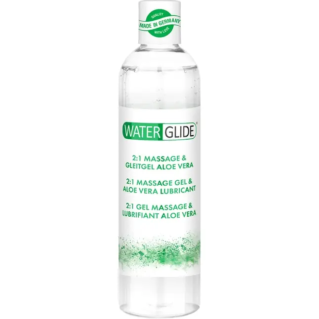 Гель-смазка 2-в-1 MASSAGE LUBRICANT ALOE VERA - 300 мл