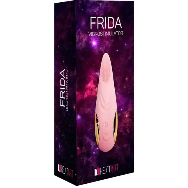Розовый вибростимулятор Frida с ротацией кончика - 18 см. Фотография 5.