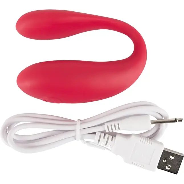 Красный вибратор для пар We-vibe Special Edition. Фотография 5.