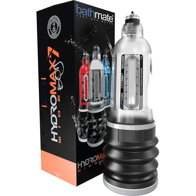 Прозрачная гидропомпа HydroMAX7 Wide Boy - HYDROMAX серия