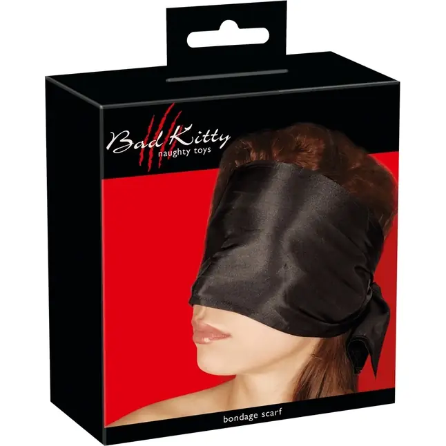 Широкая повязка-шарф на глаза Bad Kitty Bondage Scarf - Bad Kitty. Фотография 2.