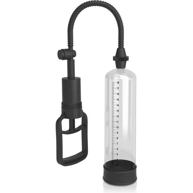 Прозрачная портативная вакумная помпа Penis Enlargement Pump - Classix